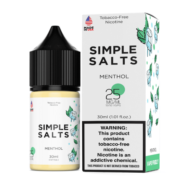 SIMPLE SALTS MENTHOL 30ML | PRICE POINT NY