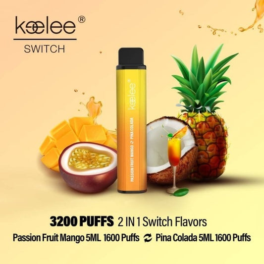 keelee Switch 2-in-1 Disposable Device - Passion Fruit Mango & Pina Colada | Price Point NY