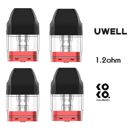 UWELL Caliburn Replacement Pods - 4 Pod Pack | Price Point Ny